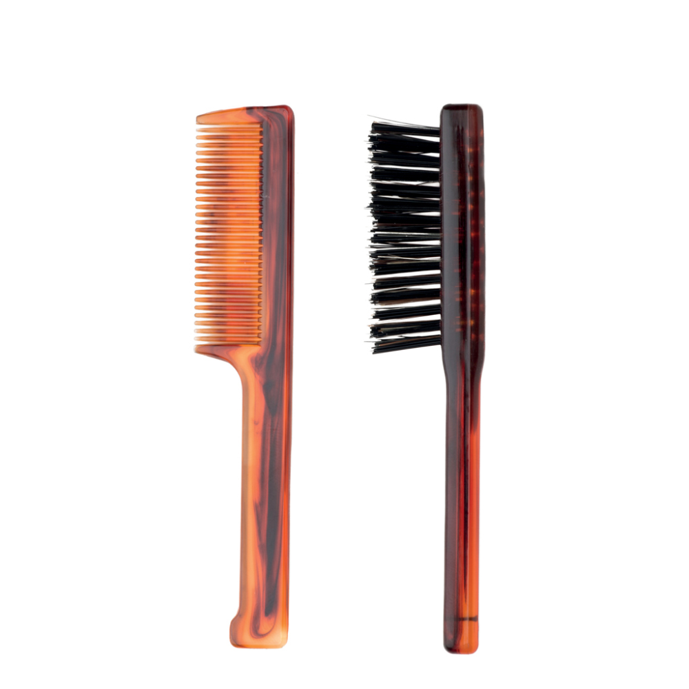 Morocutti Pettine + Spazzola Barba E Baffi