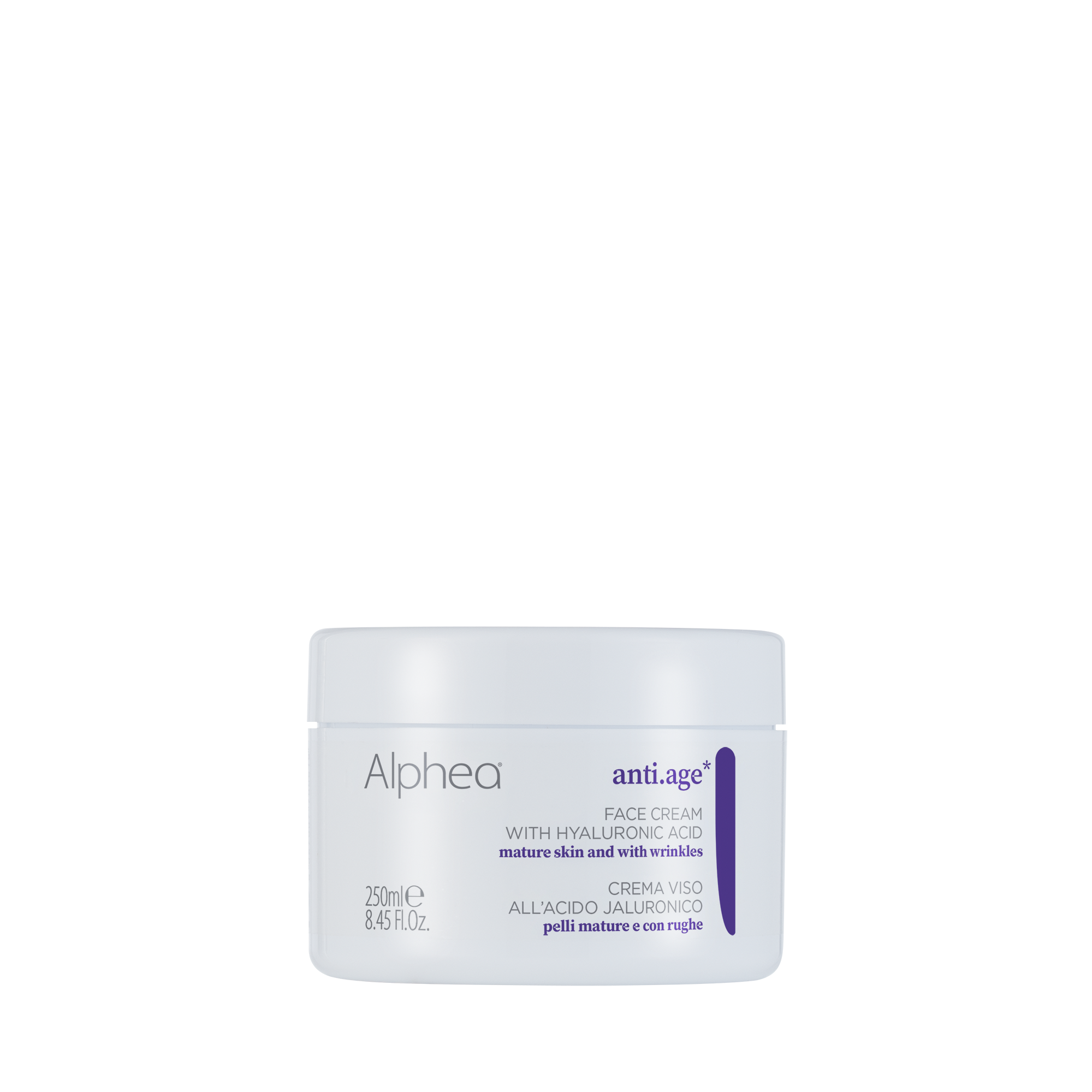 alphea-antiage-crema-viso-all'acido-ialuronico-250ml Alphea Antiage Crema Viso All'acido Ialuronico 250ML