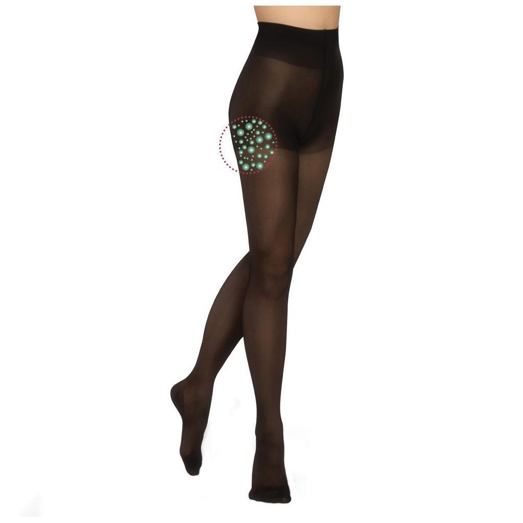 Body&Co Collant A Compressione Graduata Alla Caffeina Nero 4^