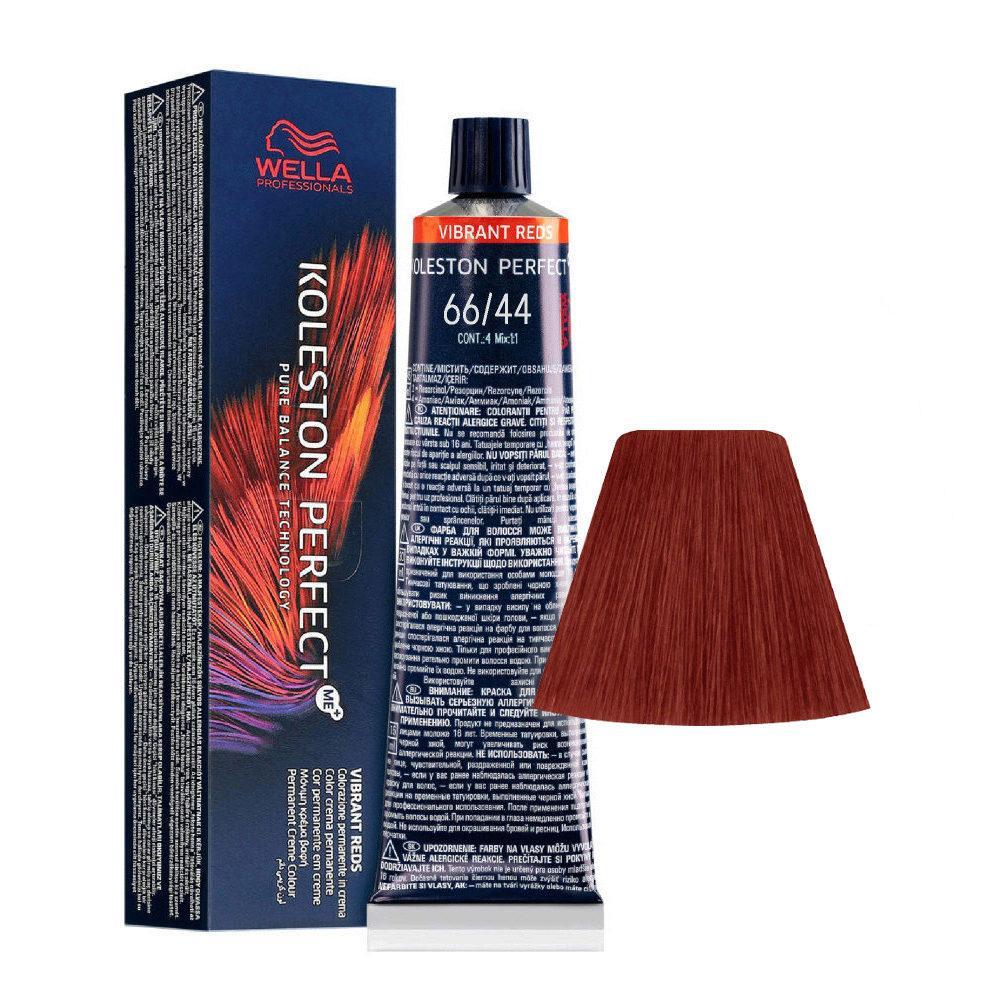 Wella Tinta Koleston Perfect Me 60ML 66/44 Biondo Scuro Intenso Rame Intenso