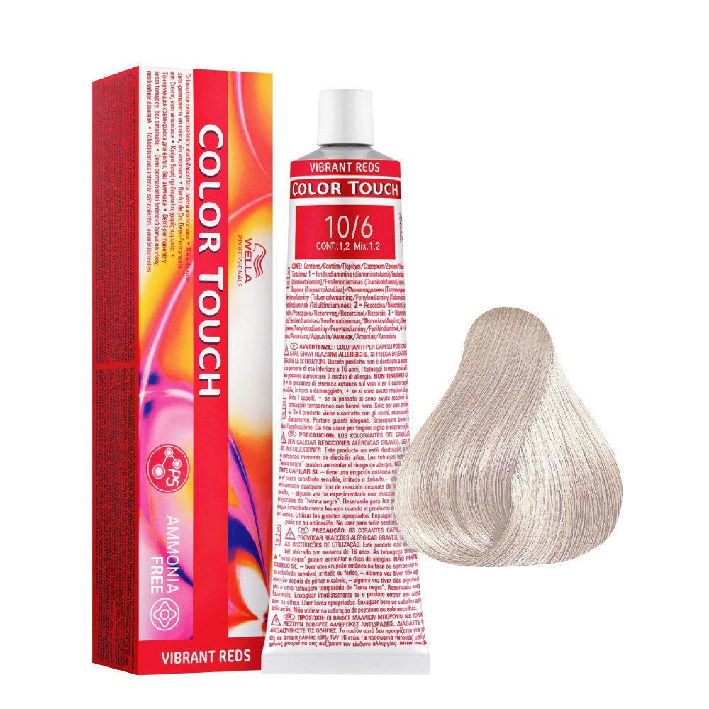 Wella Color Touch Tono Su Tono 60ML 10/6 Biondo Platino Violetto