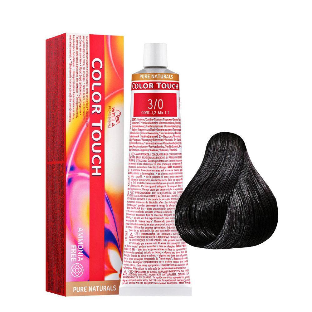 wella-color-touch-tono-su-tono-60ml-3/0-castano-scuro Wella Color Touch Tono Su Tono 60ML 3/0 Castano Scuro