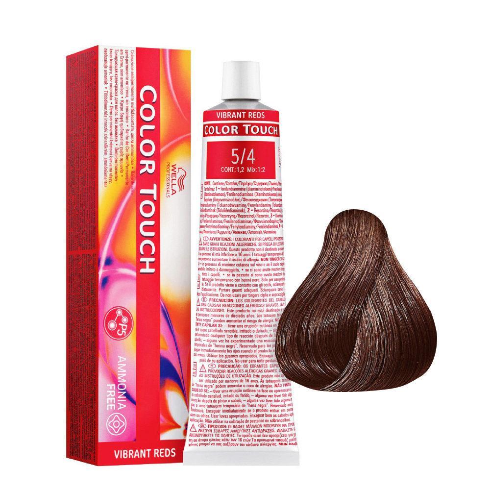 wella-color-touch-tono-su-tono-60ml-5/4-castano-chiaro-ramato Wella Color Touch Tono Su Tono 60ML 5/4 Castano Chiaro Ramato