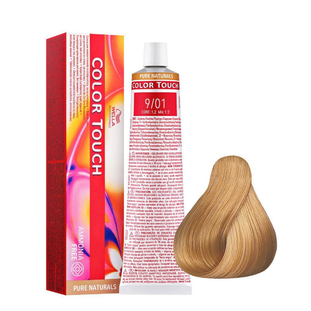 Wella Color Touch Tono Su Tono 60ML 9/01 Biondo Chiarissimo