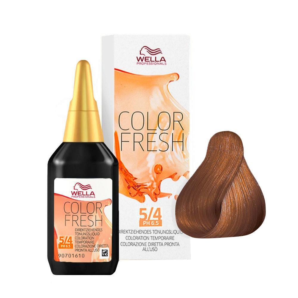 wella-color-fresh-tono-su-tono-diretto-75ml-5/4-castano-chiaro-ramato Wella Color Fresh Tono Su Tono Diretto 75ML 5/4 Castano Chiaro Ramato