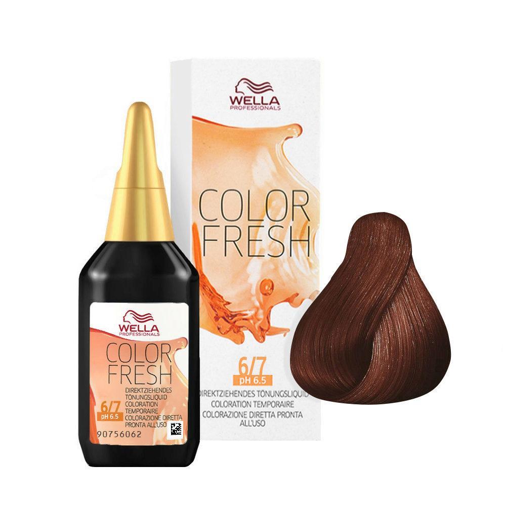 Wella Color Fresh Tono Su Tono Diretto 75ML 6/7 Biondo Scuro Sabbia