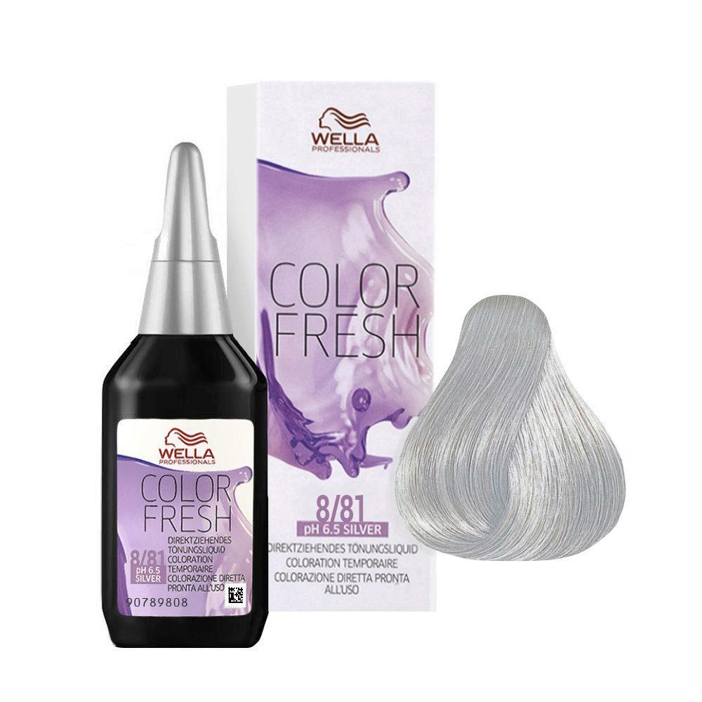 Wella Color Fresh Tono Su Tono Diretto 75ML 8/81 Biondo Chiaro Perla Cenere