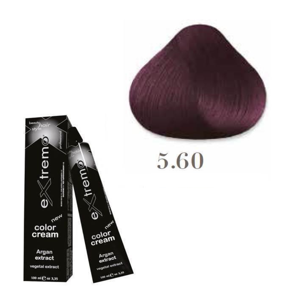 Extremo Tinta Color Cream Argan Oil 100ml 5.60 Rosso Viola