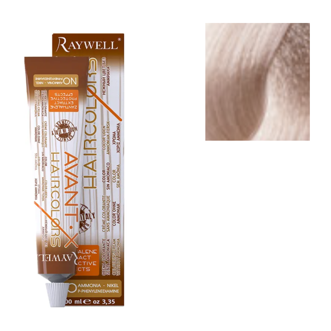Raywell Tinta In Crema Senza Ammoniaca Avant-X 100ml 10.1 Biondo Extra Chiaro Beige