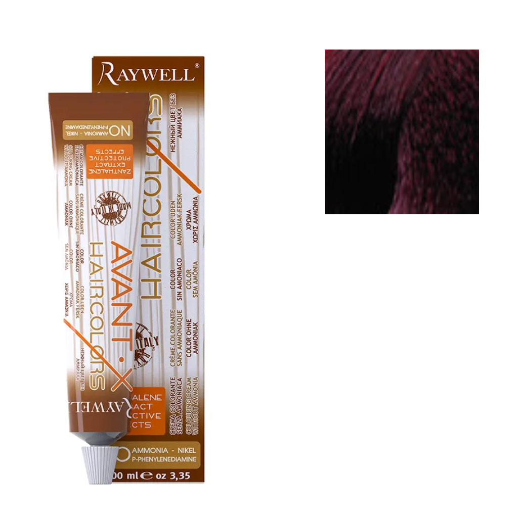 Raywell Tinta In Crema Senza Ammoniaca Avant-X 100ml 6.5 Biondo Scuro Mogano