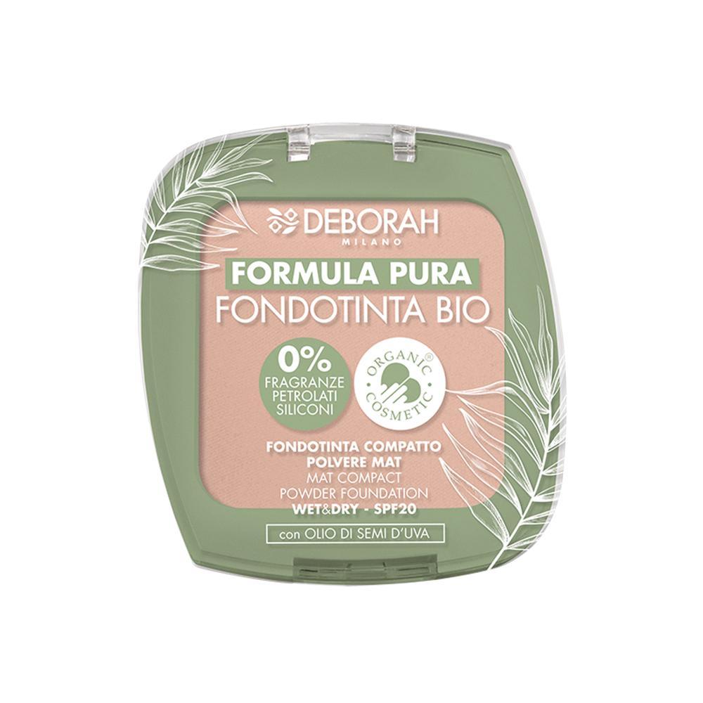Deborah Fondotinta Compatto Bio Formula Pura N.3 True Beige