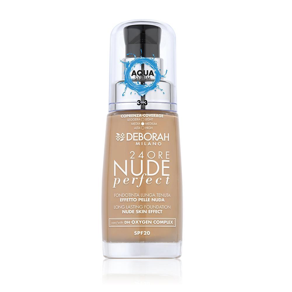 Deborah Fondotinta 24 Ore Nude Perfect 30ML Gold 3.3