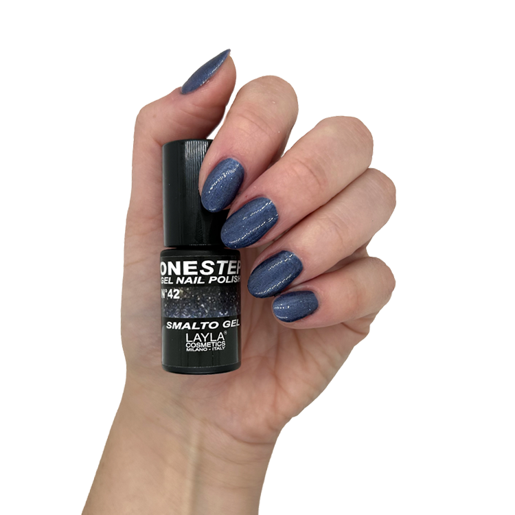 Layla Semipermanente One Step Gel Nail Polish N.42 Moon Stars 5ML