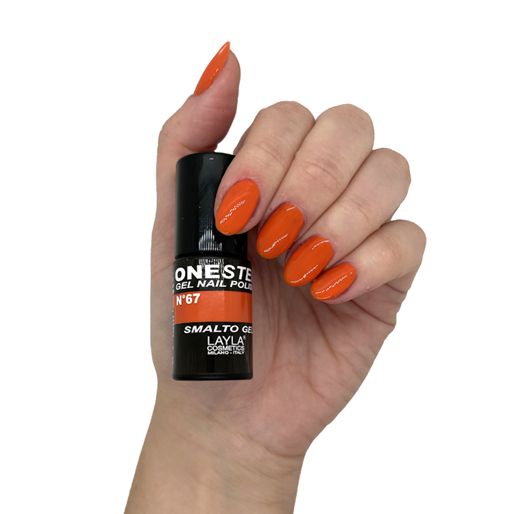 Layla Semipermanente One Step Gel Nail Polish N.67 Sunset 5ML