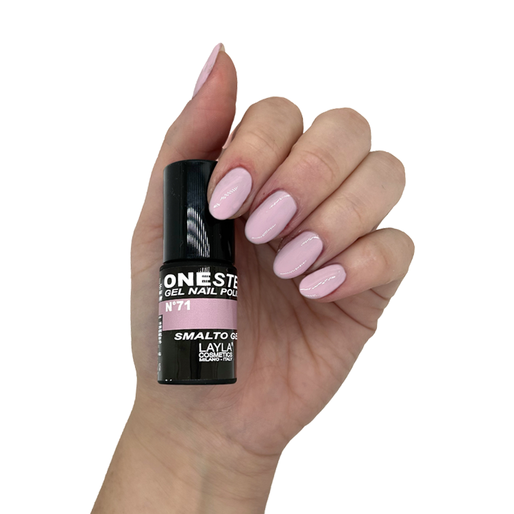 Layla Semipermanente One Step Gel Nail Polish N.71 Sexy Heart 5ML