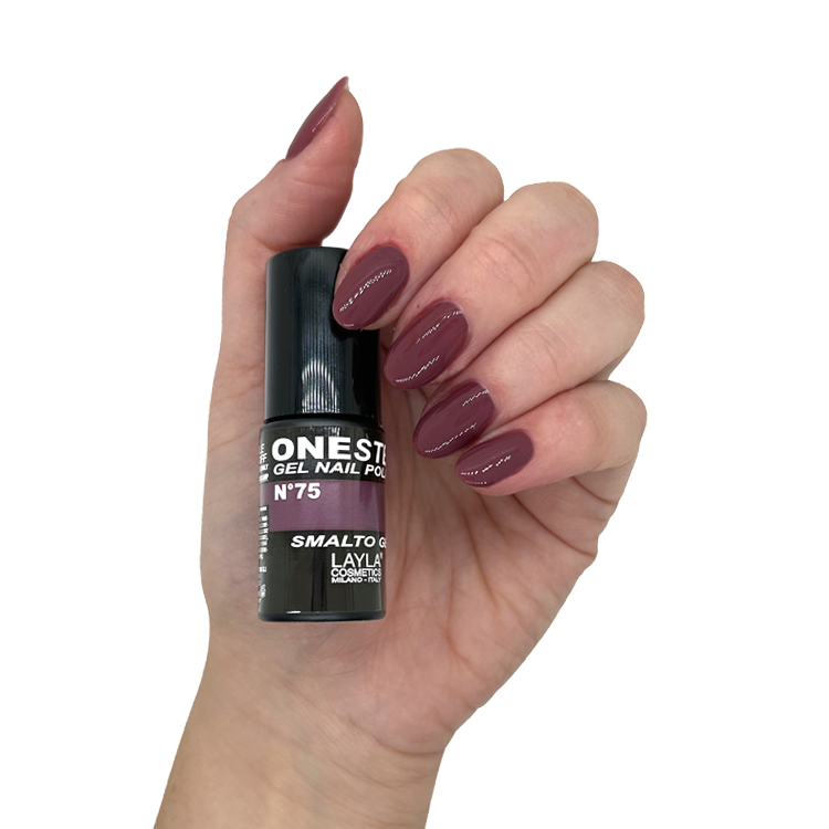 Layla Semipermanente One Step Gel Nail Polish N.75 Reserved 5ML