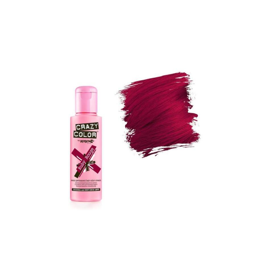 Crazy Color Crema Colorante Semipermanente 100ML E679 66 Ruby Rouge
