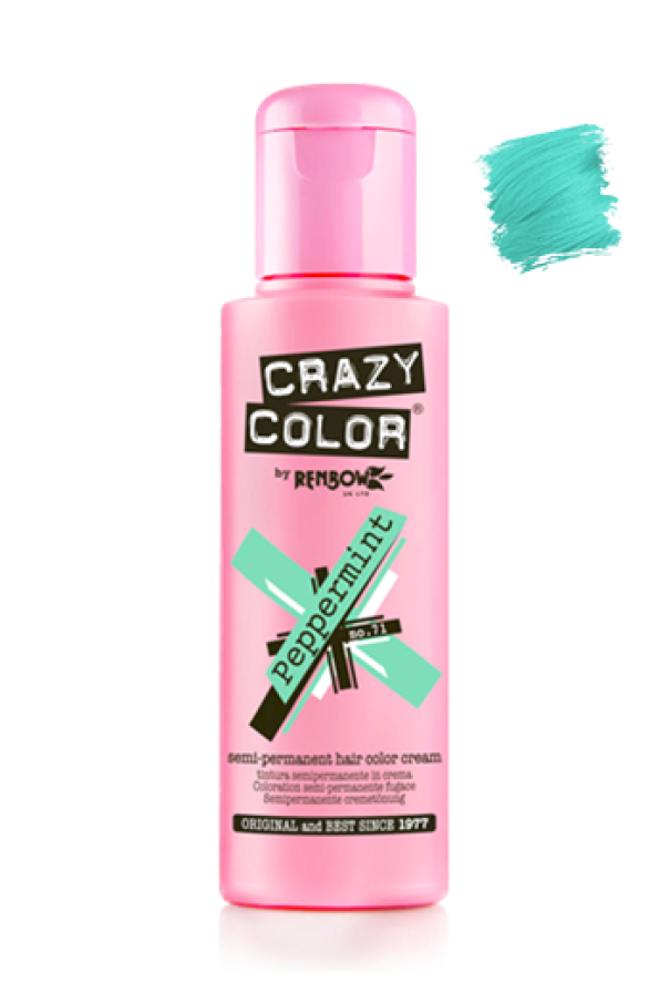 Crazy Color Crema Colorante Semipermanente 100ML E679 71 Peppermint