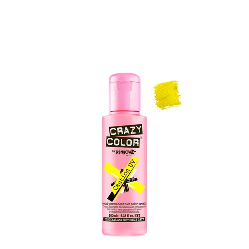 Crazy Color Crema Colorante Semipermanente 100ML E679 77 Neon Caution