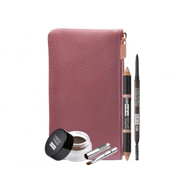 Pupa Eyebrown Professional Kit Matita + Crema + Matita Duo + Pochette 003