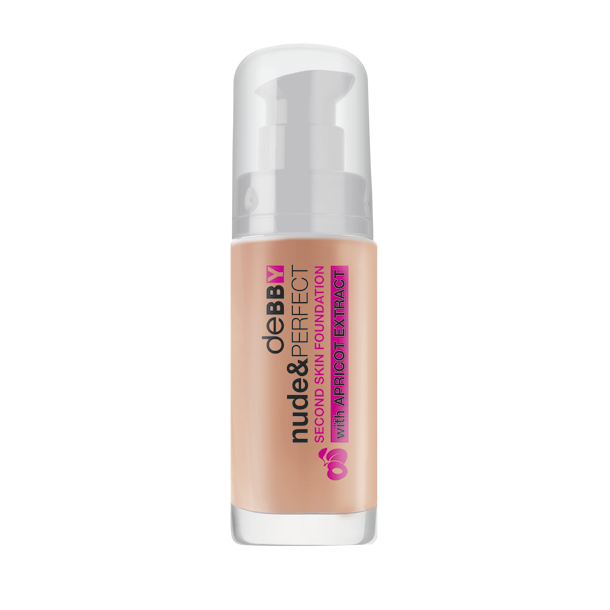 Debby Fondotinta Nude & Perfect Second Skin 04