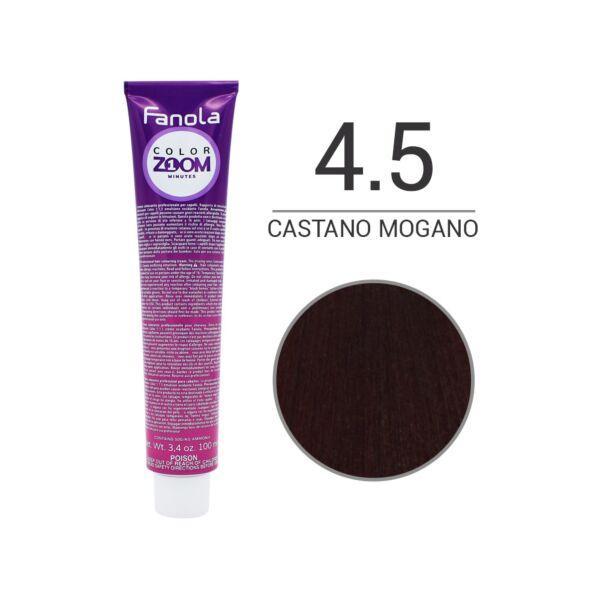 Fanola Color Zoom Tinta 10 Minuti 100 ML 4.5