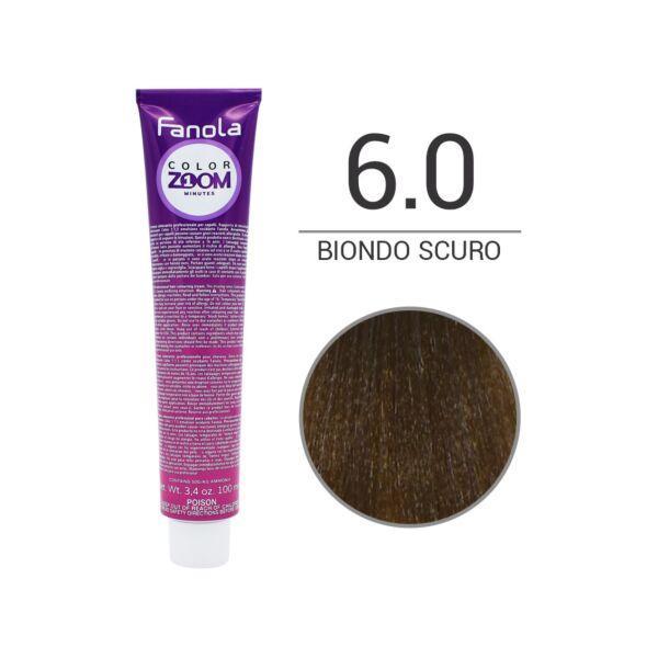 Fanola Color Zoom Tinta 10 Minuti 100 ML 6.0