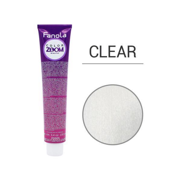 Fanola Color Zoom Tinta 10 Minuti 100 ML Clear