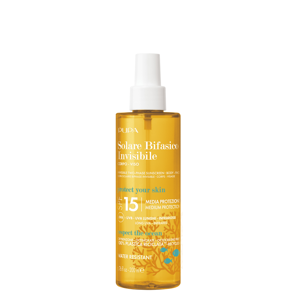 Pupa Solare Bifasico Invisible 200ML SPF15