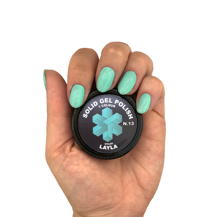 Layla Smalto Solid Gel Polish Uv Led 15GR N.13 Bulgari