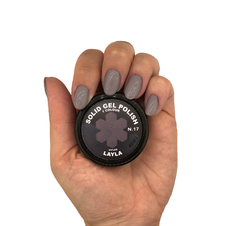 Layla Smalto Solid Gel Polish Uv Led 15GR N.17 Magneto