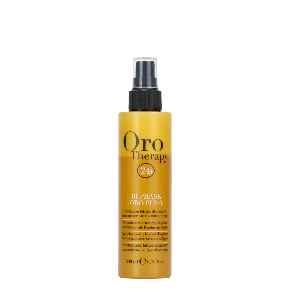 Fanola Conditioner Bifasico Illuminante Oro Therapy 24K 200ML