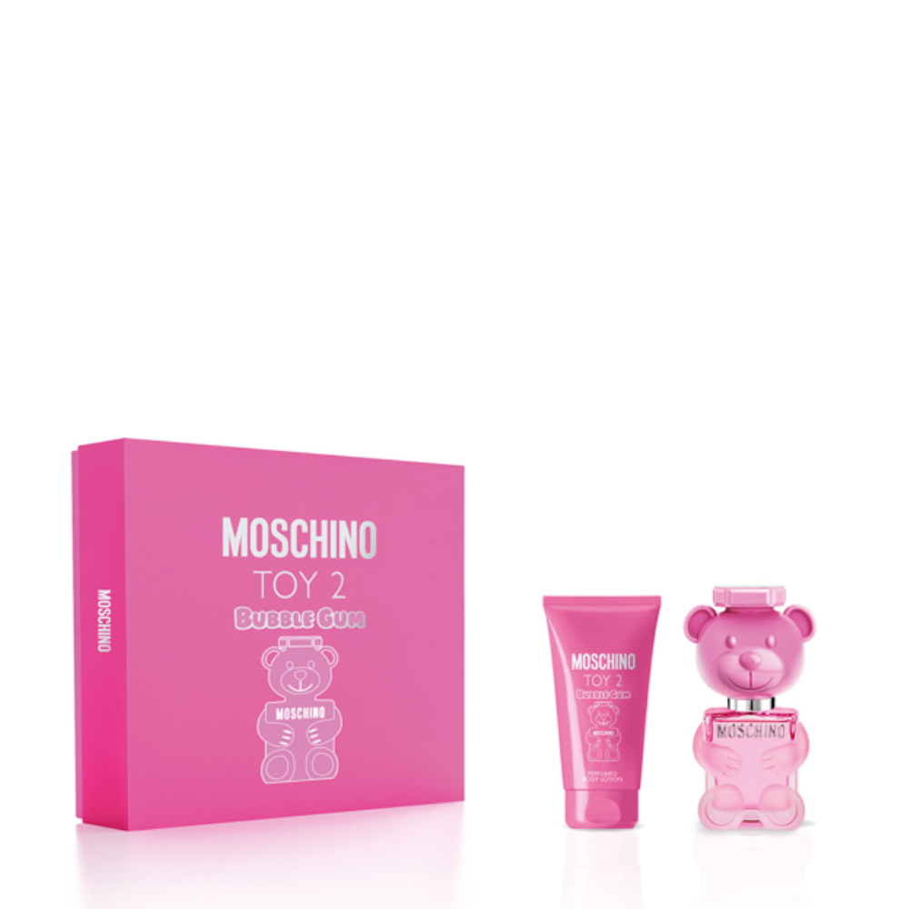 Moschino Toy 2 Bubble Gum Conf. Lozione Corpo 50 Ml + Bagno Doccia 50 Ml + Bagno Doccia 50 Ml