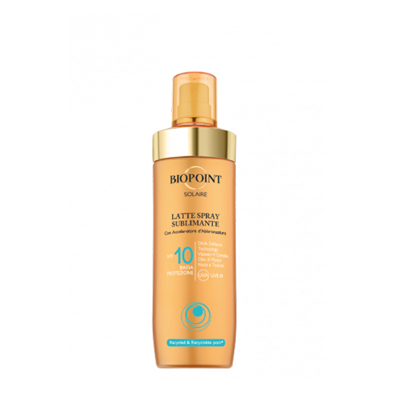 Biopoint Latte Solare Sublimante Spray 250ML SPF10