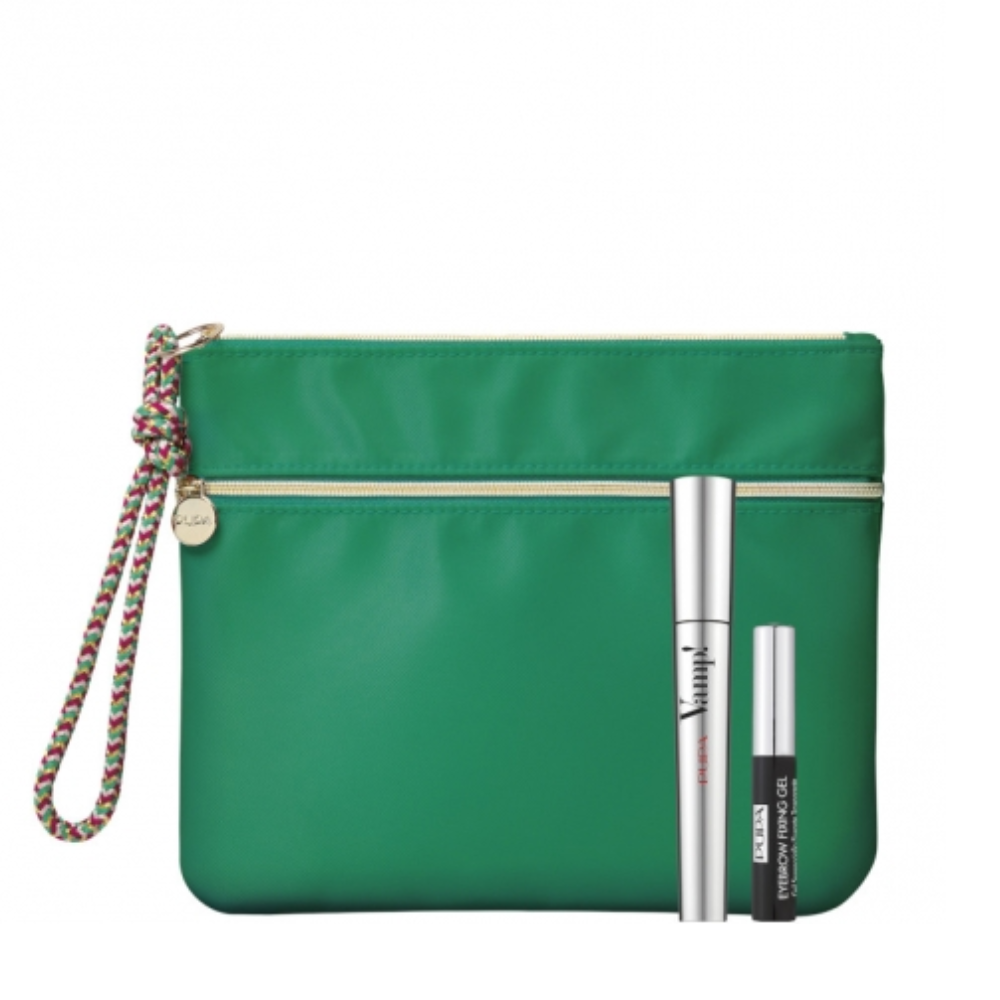 Pupa Conf. Handy Bag + Mascara Vamp + Eyebrow Fixing Gel