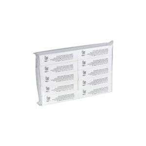 122209 blocco pomice bianco per unghie x 10