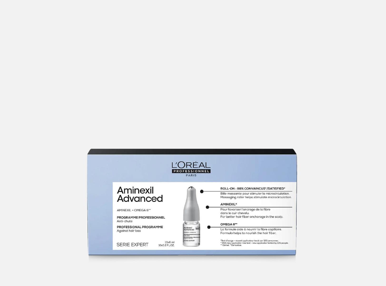 Lu00b4Oru00e8al Trattamento Anticaduta Aminexil Scalp Advanced Serie Expert 