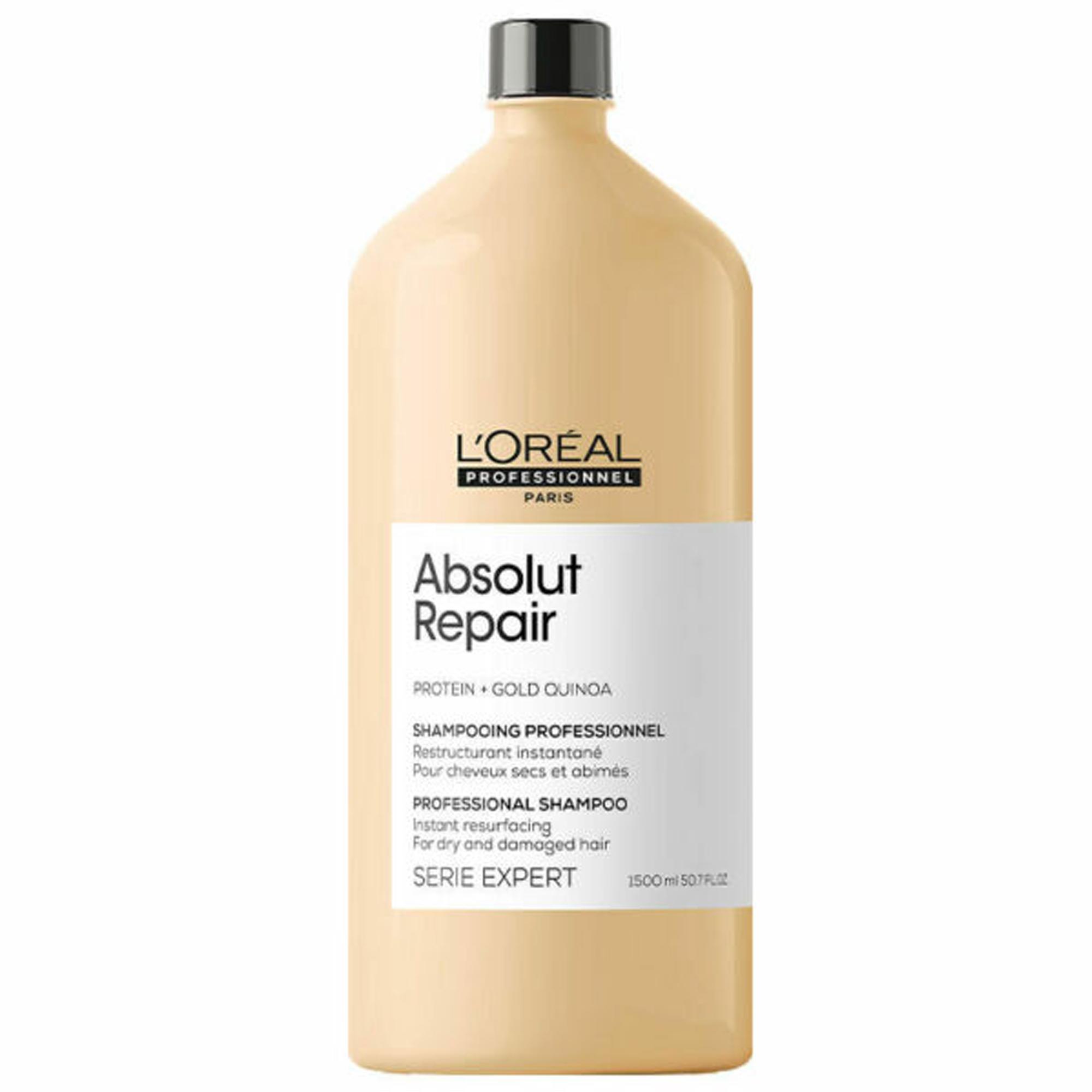 Lu00b4Oru00e8al Shampoo Ristrutturante Absolut Repair Serie Expert 1500ML