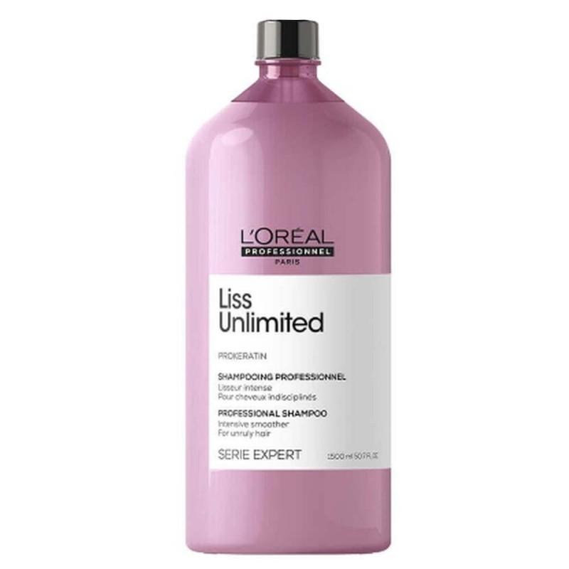 Lu00b4Oru00e8al Shampoo Capelli Lisci Liss Unlimited Serie Expert 1500ML