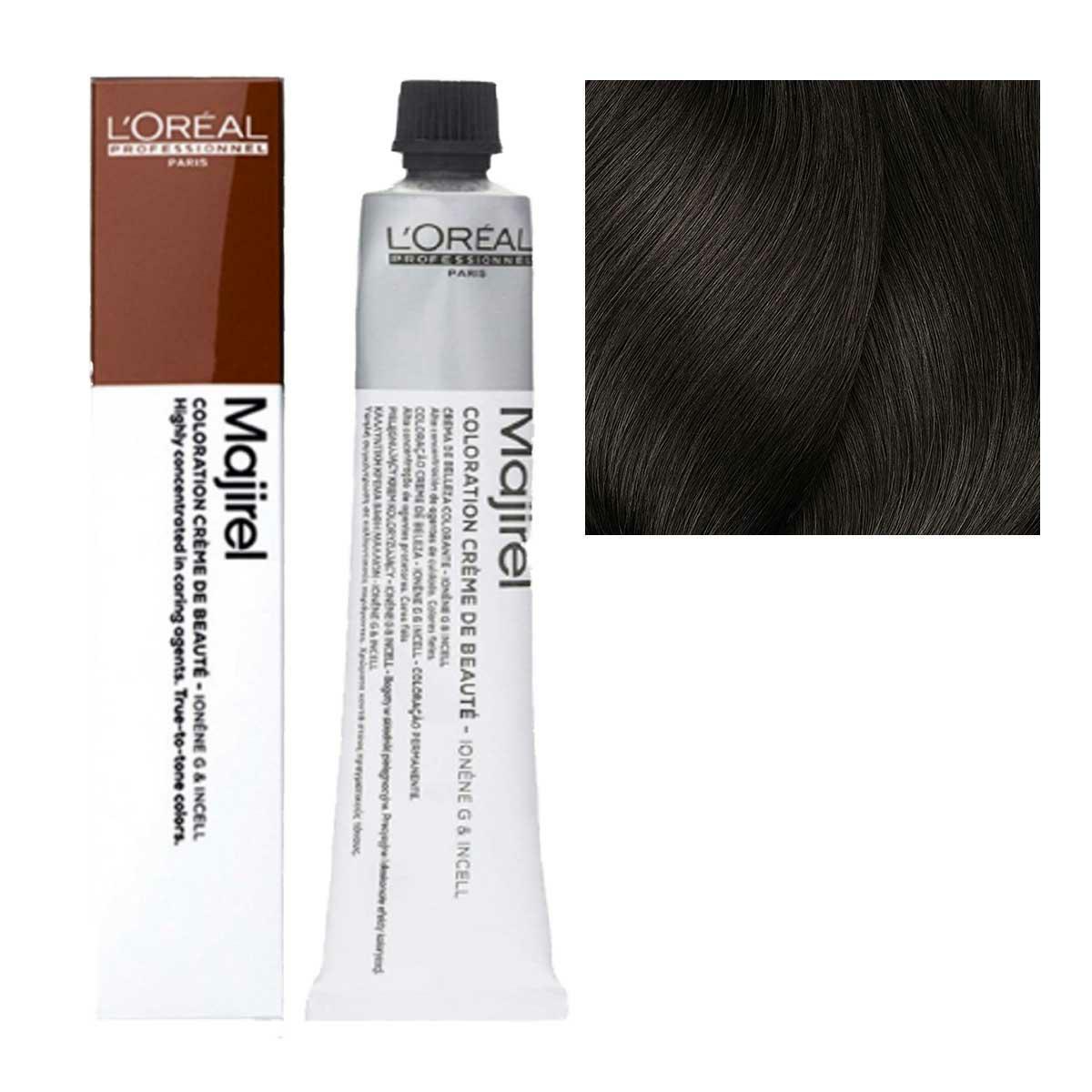 Lu00b4Oru00e8al Tinta Majirel 50ML 5.32 Castano Chiaro Dorato Iridescente