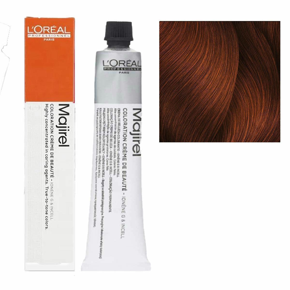 Lu00b4Oru00e8al Tinta Majirel 50ML 6.40 Biondo Scuro Rame Naturale