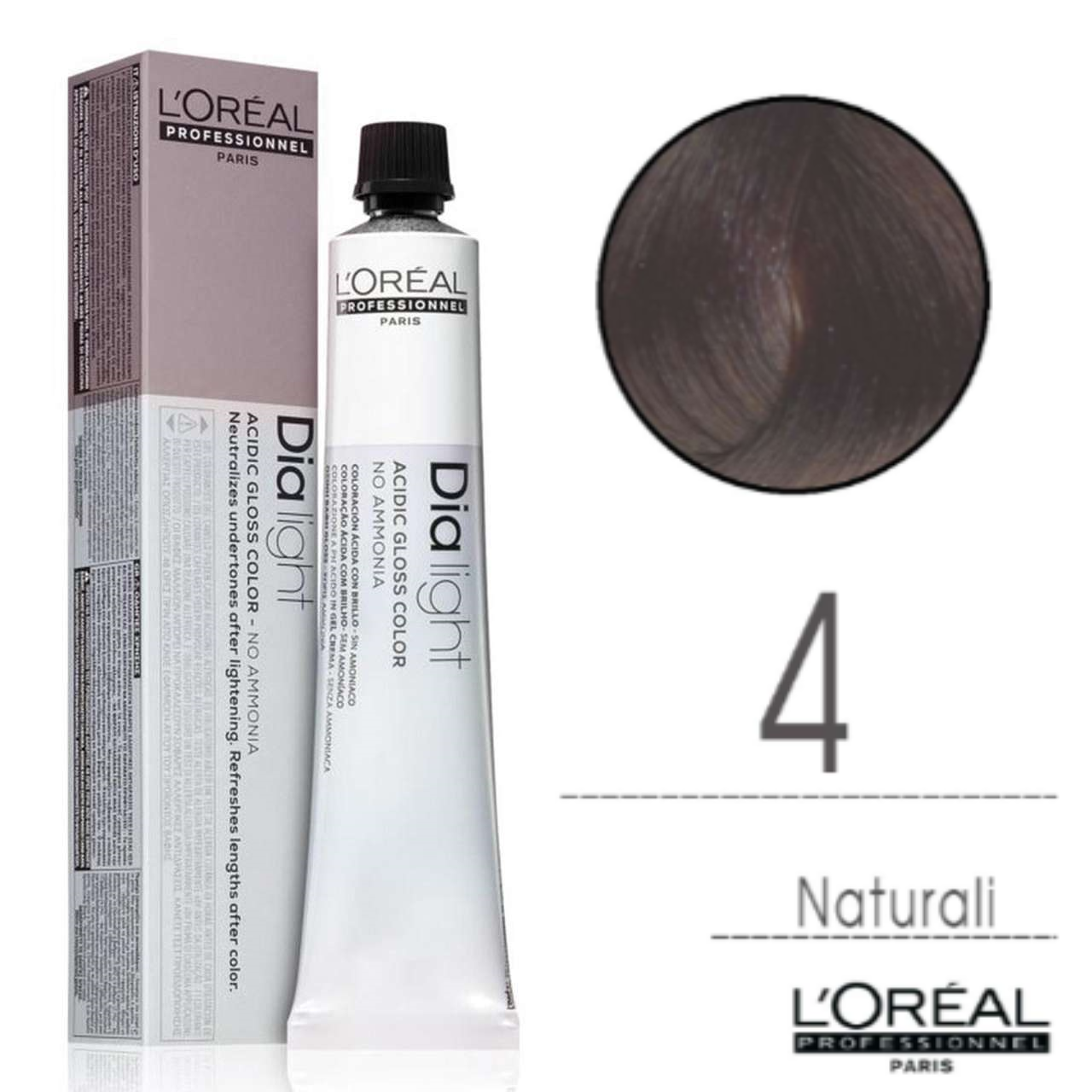 L'Oru00e9al Tinta Dia Light Tono Su Tono 50ML 4 Castano