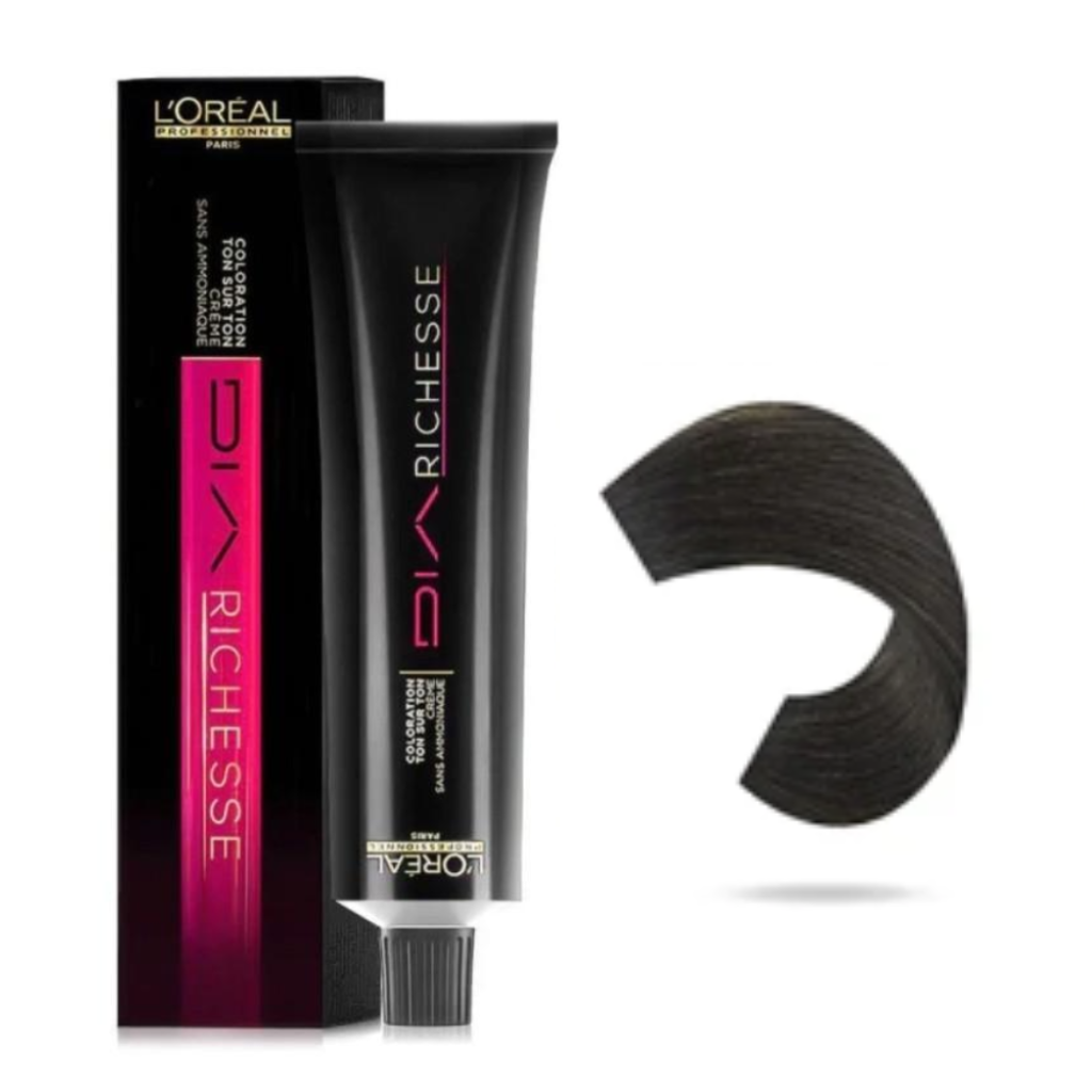 L'Oru00e9al Tinta Dia Richesse Tono Su Tono 50ML 4.12 Castano Gelato