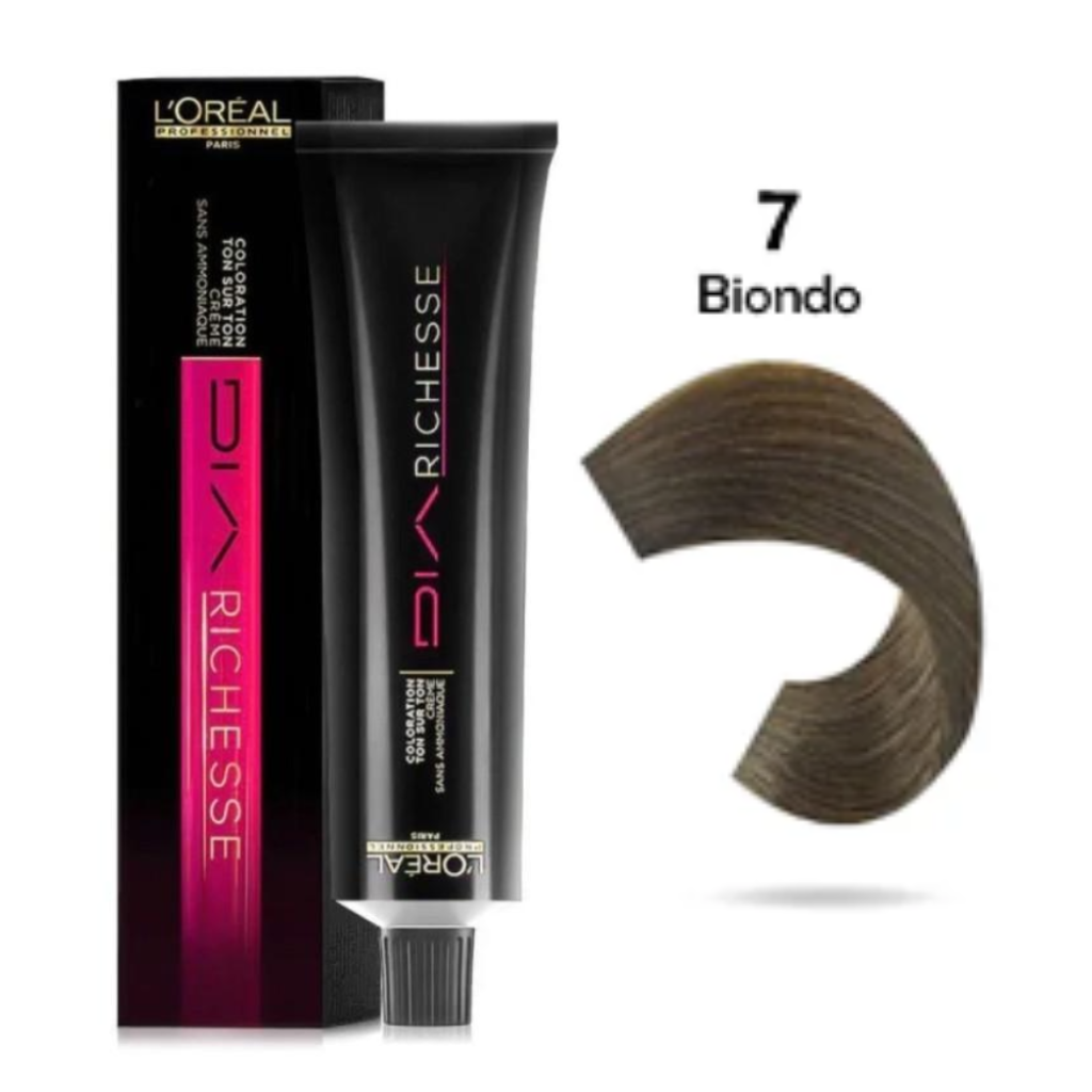 L'Oru00e9al Tinta Dia Richesse Tono Su Tono 50ML 7 Biondo