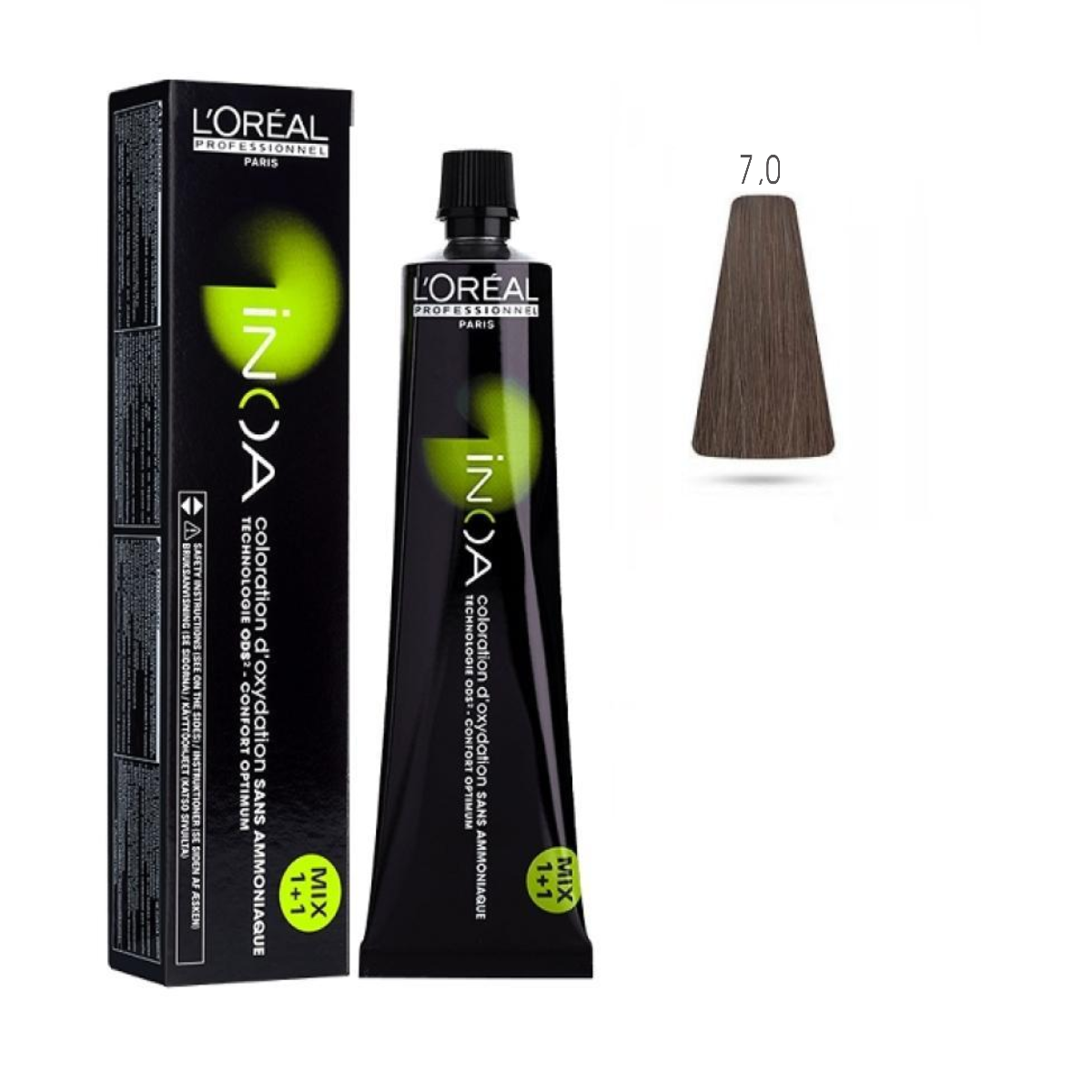 L'Oru00e9al Tinta Inoa Senza Ammoniaca 60ML 7.0 Biondo Intenso