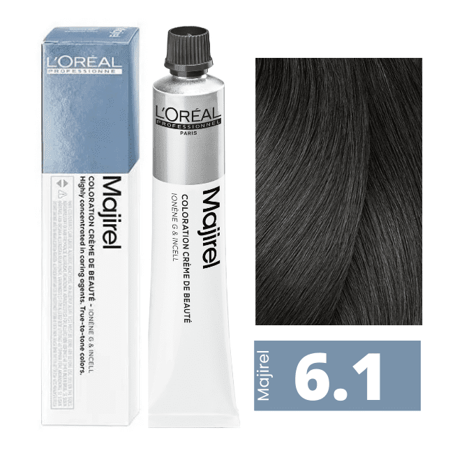 l'oru00e9al-tinta-majirel-cool-inforced-50ml-6.1-biondo-scuro-cenere L'Oru00e9al Tinta Majirel Cool Inforced 50ML 6.1 Biondo Scuro Cenere