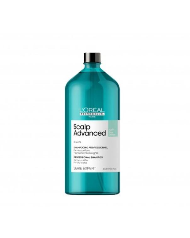 L'Oru00e9al Shampoo Cute Grassa Scalp Advanced Serie Expert 1500ML