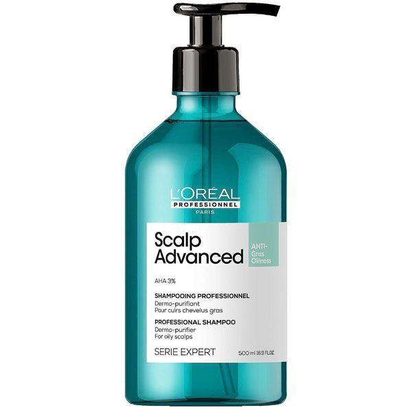 L'Oru00e9al Shampoo Cute Grassa Scalp Advanced Serie Expert 500ML