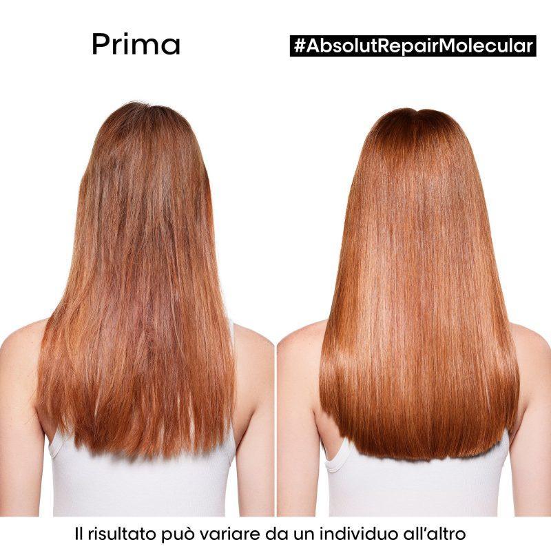 L'Oru00e9al Shampoo Ristrutturante Absolut Repair Molecular Serie Expert 500ML
