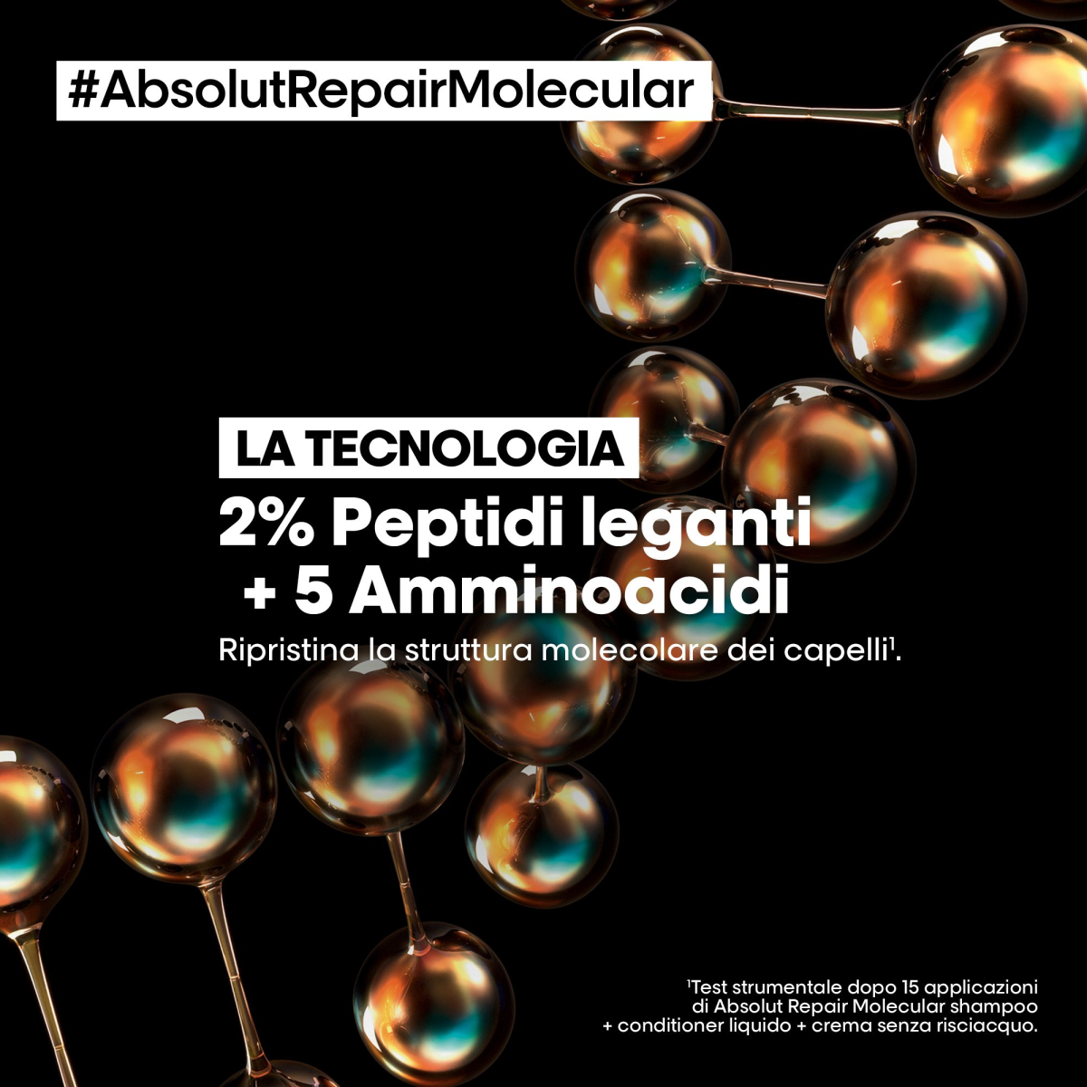 L'Oru00e9al Pre Trattamento Spray Absolute Repair Molecular Serie Expert 190ML